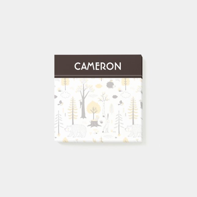 Post-it® Motif de scène de Golden Woods (Devant)