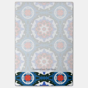 Post-it® Motif de Suzani avec l'ornement audacieux