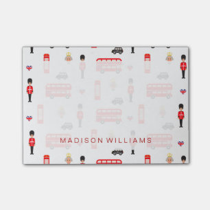 Post-it® Motif de symboles de l'Angleterre