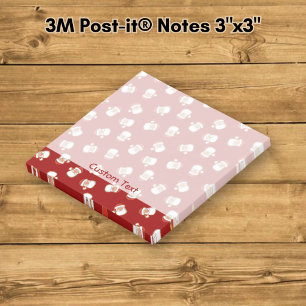 Post-it® Motif de tête de Père Noël