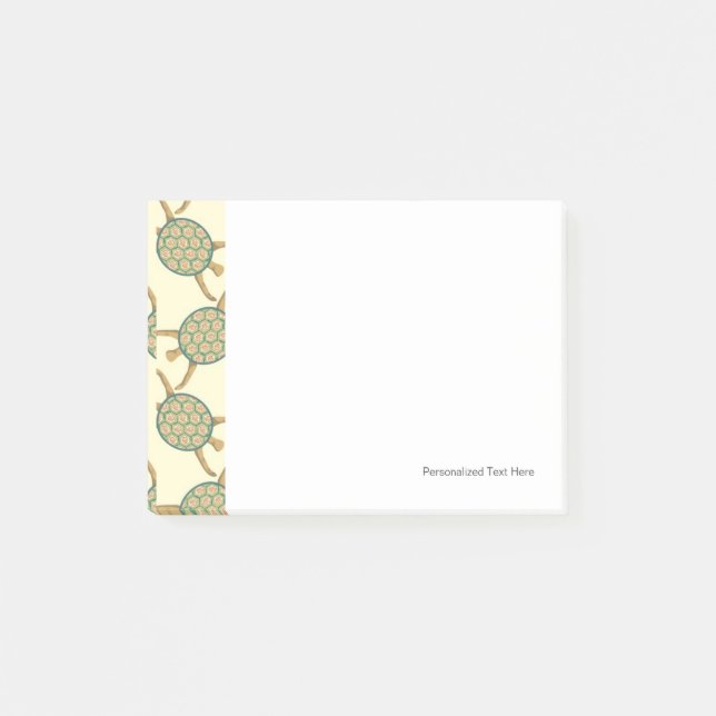 Post-it® Motif de tortue (Devant)
