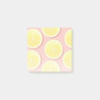 Motif de tranches de citron d'été