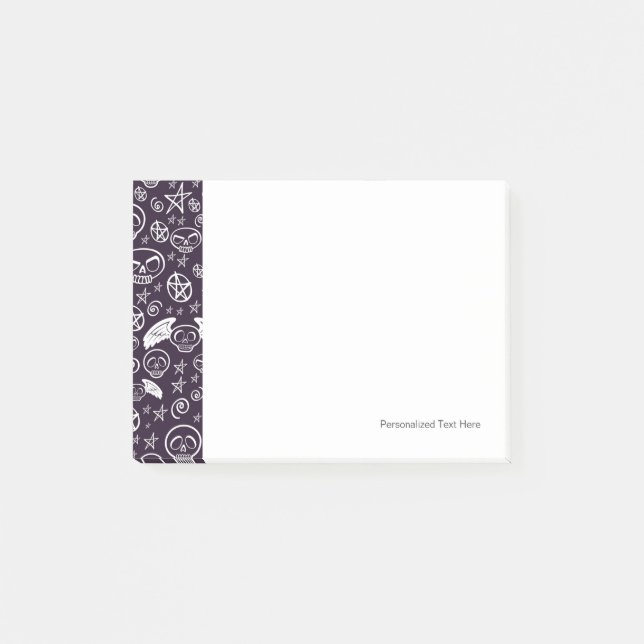 Post-it® Motif de "vaudou" (Devant)