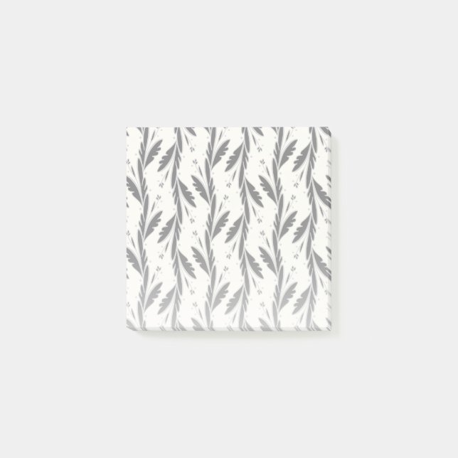 Post-it® Motif décoratif Vignes Noires (Devant)