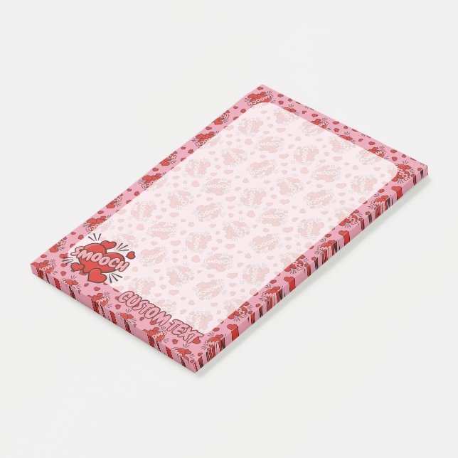 Post-it® Motif d'effet sonore de bande dessinée (Incliné)