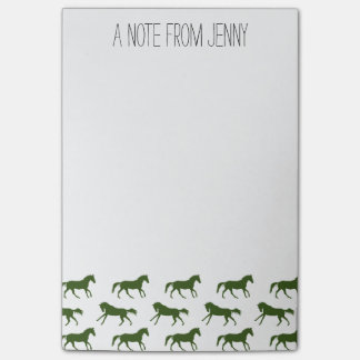 Post-it® Motif des chevaux Galloping de la Marine et du Hun