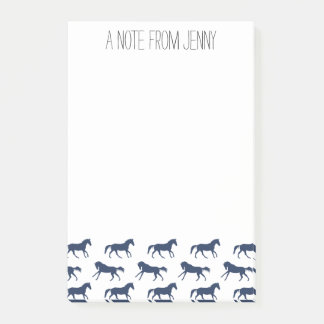 Post-it® Motif des chevaux Galloping de la Marine et du Hun