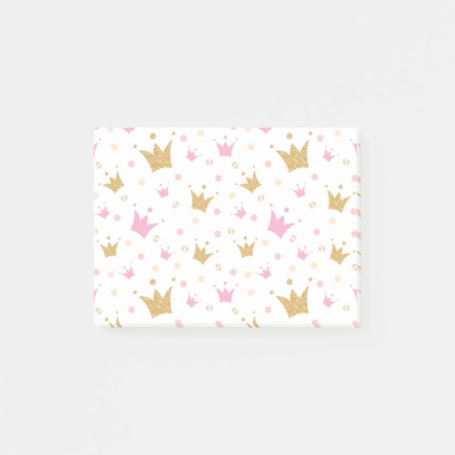 Post-it® Motif des Couronnes d'or (Devant)