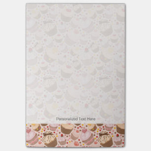 Post-it® Motif des petits gâteaux de célébration