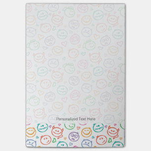 Post-it® motif des sourires