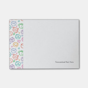 Post-it® motif des sourires