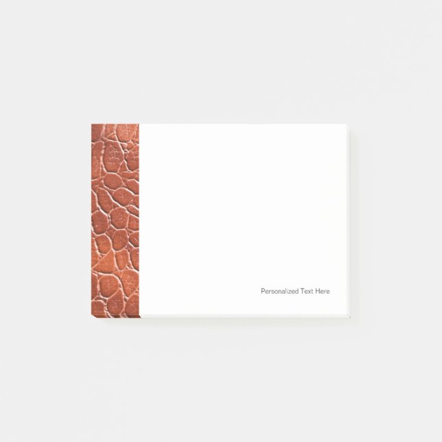 Post-it® Motif en cuir (Devant)
