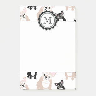 Post-it® Motif fait sur commande de bouledogue français