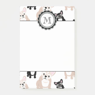 Post-it® Motif fait sur commande de bouledogue français