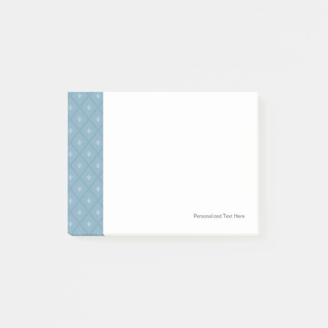 Post-it® motif Fleur de lis (Devant)
