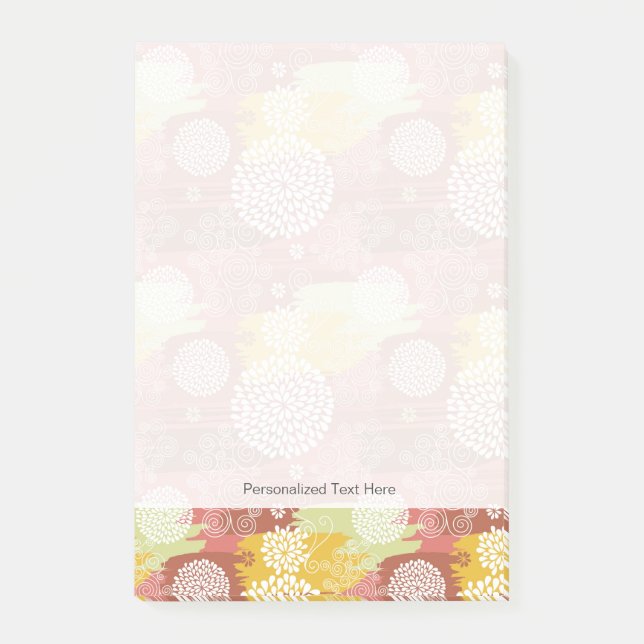 Post-it® Motif floral 2 (Devant)
