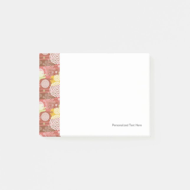 Post-it® Motif floral 2 (Devant)