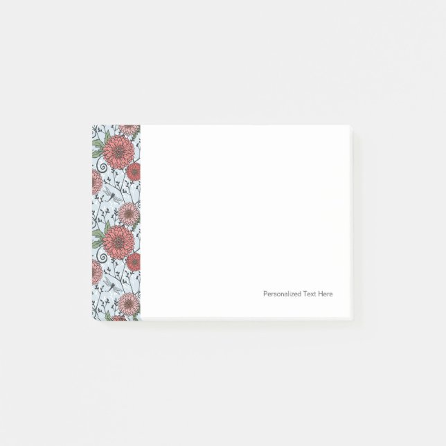 Post-it® Motif floral 3 (Devant)