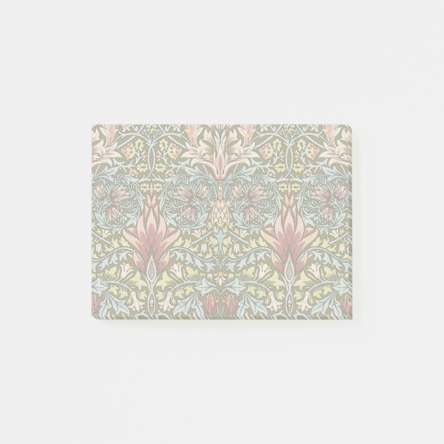 Post-it® Motif floral à tête de serpent de William Morris (Devant)