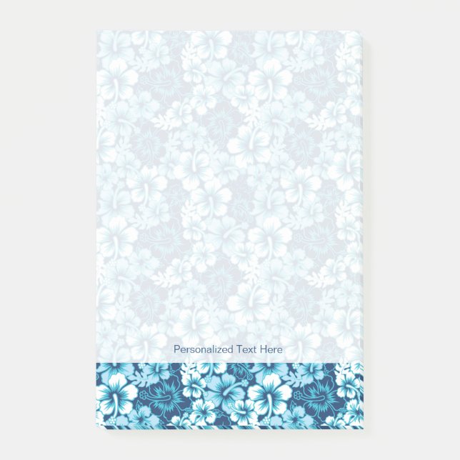Post-it® Motif floral de ketmie de surf (Devant)