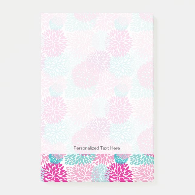 Post-it® Motif floral lumineux 2 (Devant)