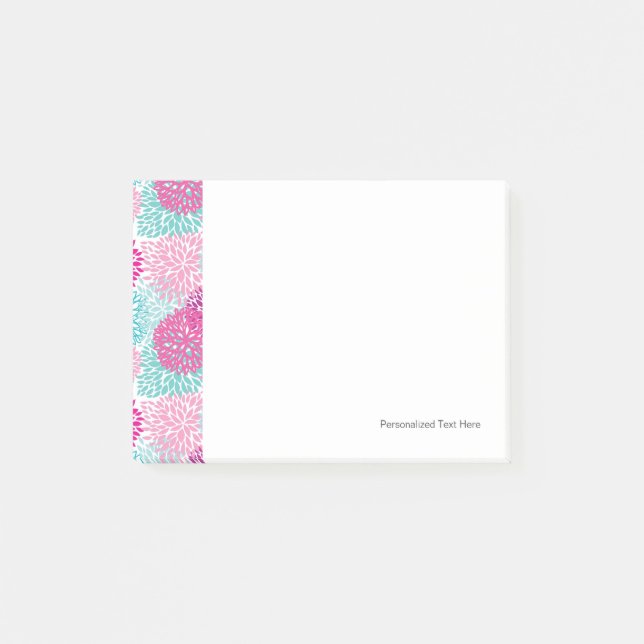 Post-it® Motif floral lumineux 2 (Devant)