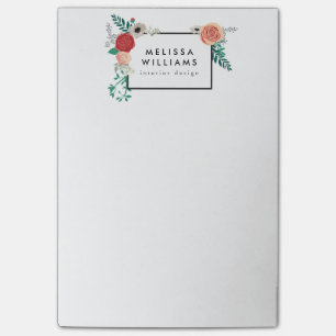 Post-it® Motif Floral vintage