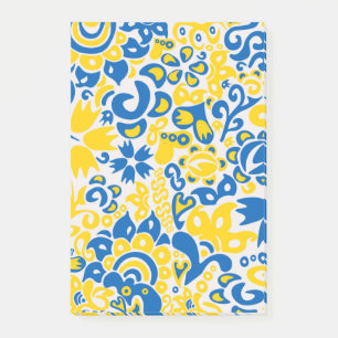 Post-it® Motif folklorique aux couleurs du drapeau ukrainie