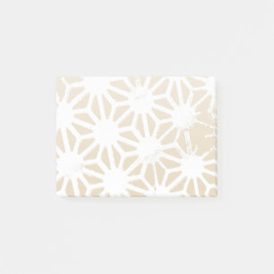 Post-it® Motif géométrique beige