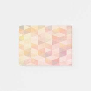 Post-it® Motif géométrique de triangle mou