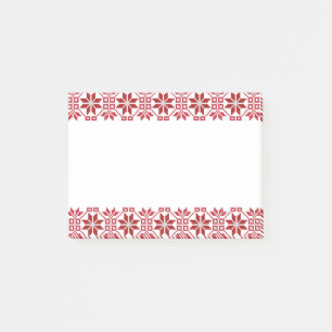 Post-it® Motif géométrique du soleil du matin letton VIII