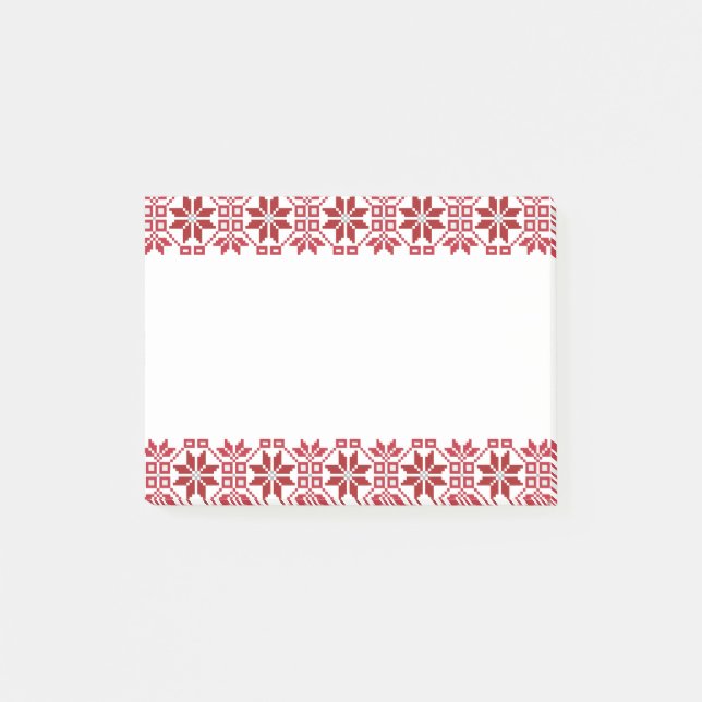 Post-it® Motif géométrique du soleil du matin letton VIII (Devant)