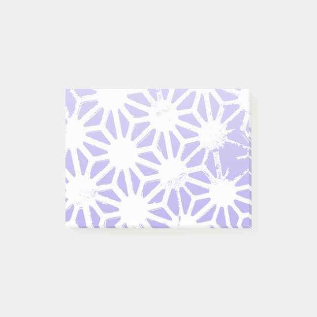 Post-it® Motif géométrique Lavender (Devant)