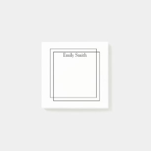 Post-it® Motif géométrique moderne simple Personnalisé