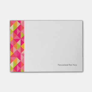 Post-it® motif géométrique triangulaire