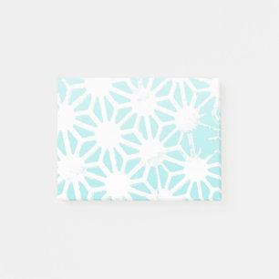 Post-it® Motif géométrique turquoise