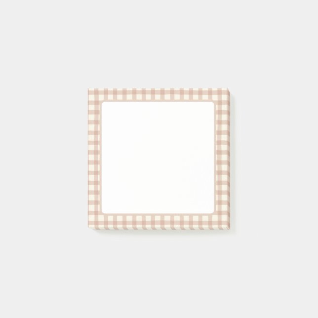 Post-it® Motif Gingham (Devant)