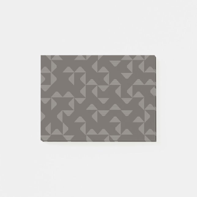 Post-it® Motif graphique géométrique simple, moderne et ten (Devant)