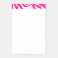 Motif imprimé zèbre rose