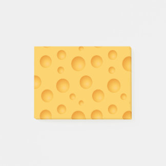 Post-it® Motif jaune de fromage