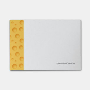 Post-it® Motif jaune de fromage