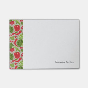 Post-it® Motif lumineux des légumes frais