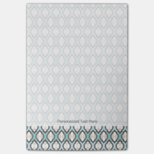 Post-it® Motif marocain de turquoise