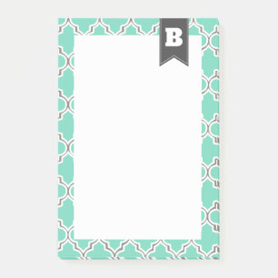 Post-it® Motif marocain en Seafoam Personnalisé