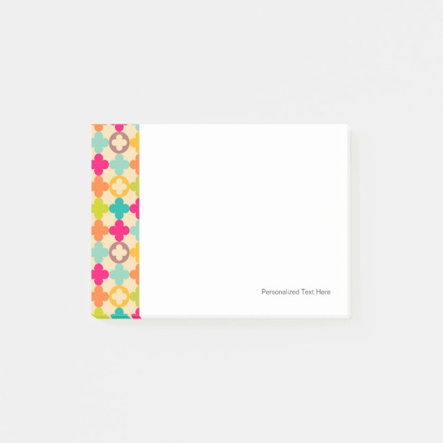 Post-it® Motif médiéval vintage de rosette (Devant)