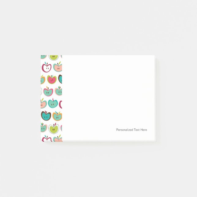 Post-it® Motif mignon de pomme (Devant)