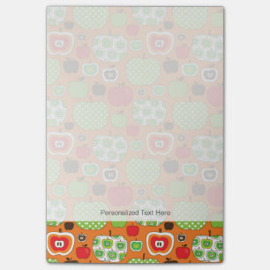 Post-it® Motif mignon d'illustration de pomme