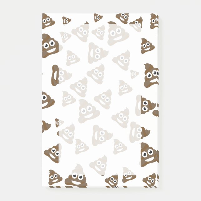Post-it® Motif mignon drôle d'Emoji de dunette (Devant)