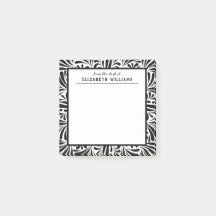 Motif moderne moderne noir et blanc