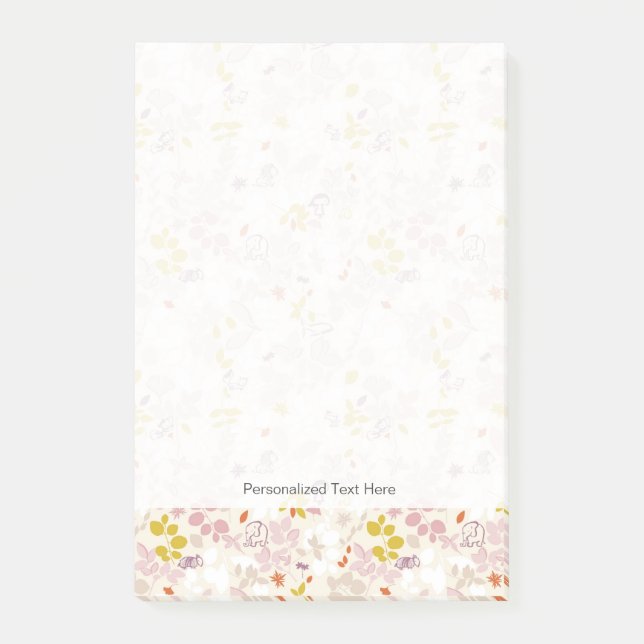 Post-it® motif montrant les animaux lunatiques (Devant)